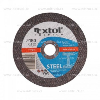 Kotouč řezný na ocel 125x1,6x22,2mm, EXTOL PREMIUM 